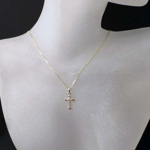 fine gold cable chain for small pendants