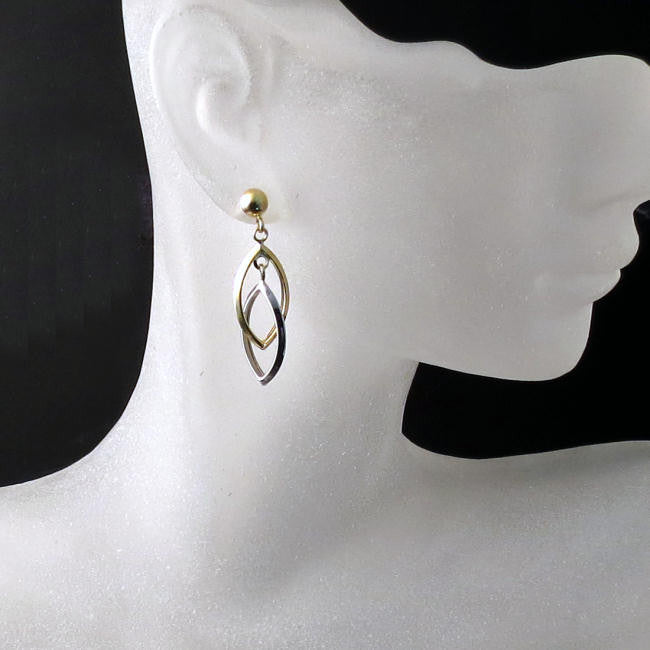 gold jewelry shop earrings