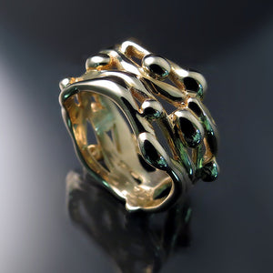 Chunky Gold Statement Ring