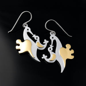 bird earrings mothers jewelry
