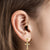 cross earrings for girls or ladies