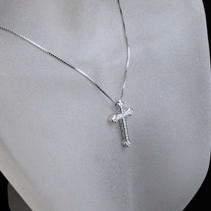 diamond orthodox cross side detail