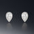 Bezel Pear Solitaire Lab Diamond Studs