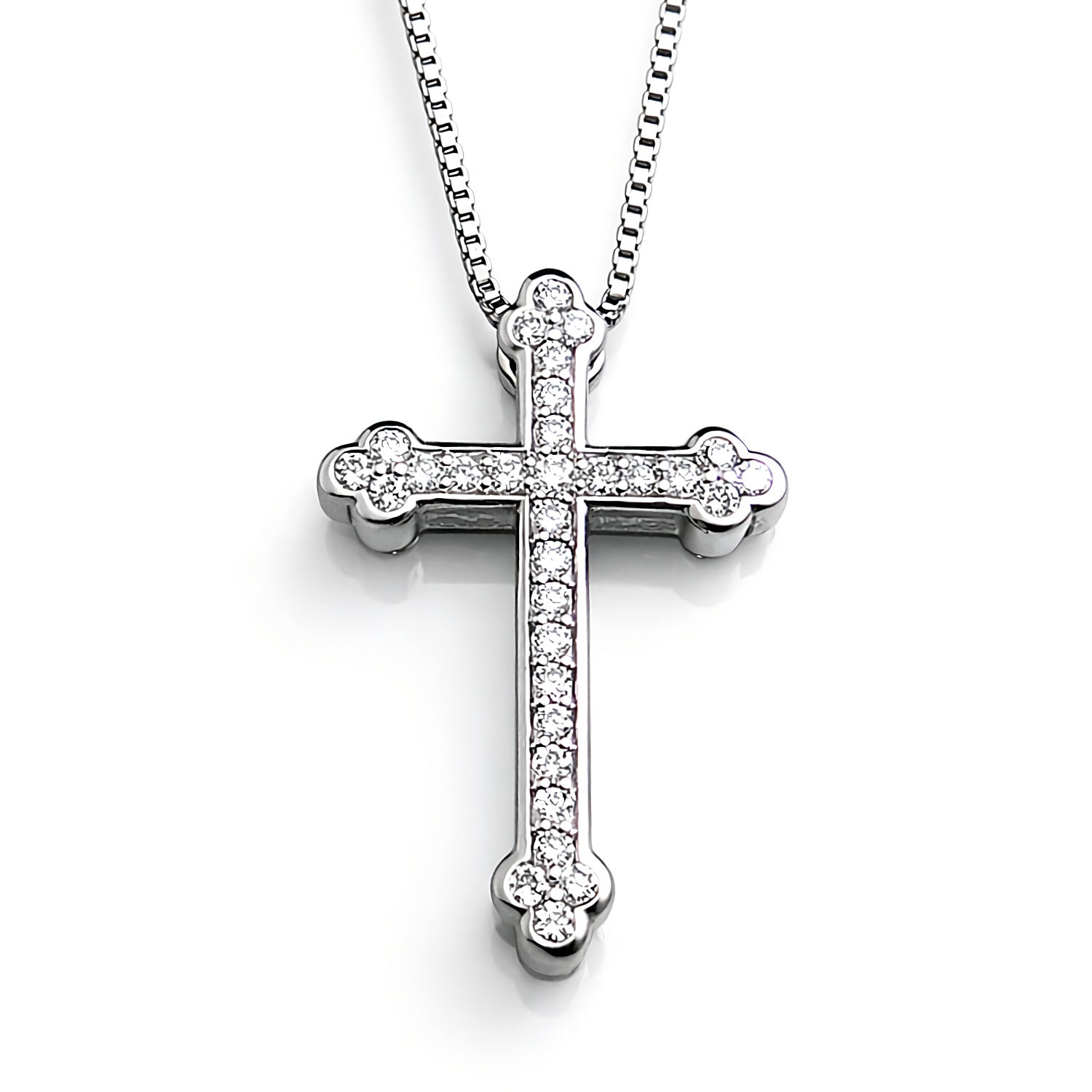 eastern orthodox diamond cross