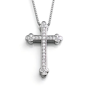 eastern orthodox diamond cross