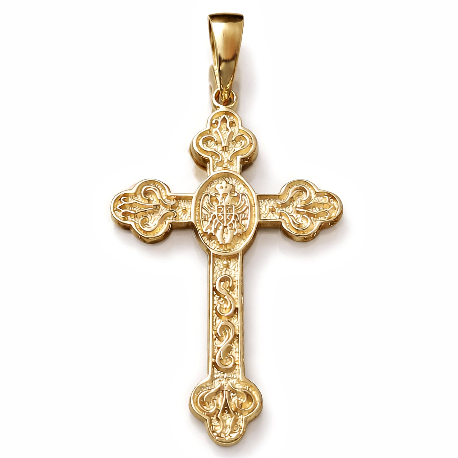 fancy large Serbian Orthodox crosses