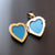 gold heart locket