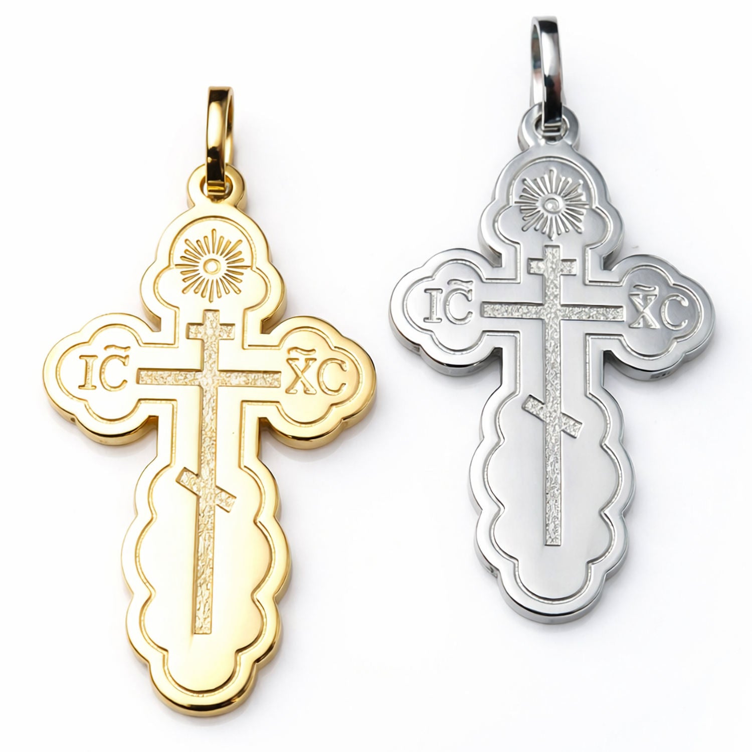 large saint olga orthodox crosses