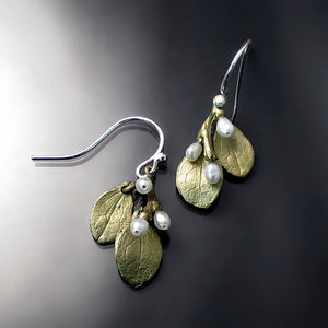 Michael Michaud nature jewelry Irish Thorn Earrings