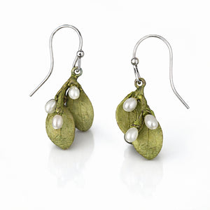 nature jewelry Irish thorn earrings