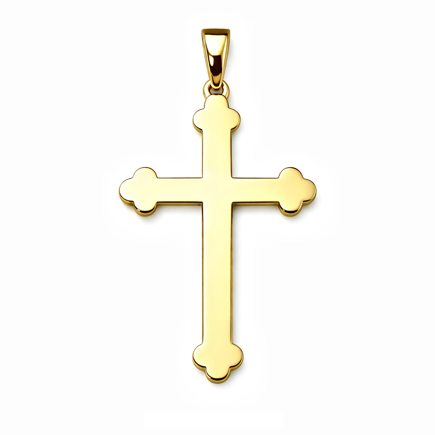 plain design orthodox crosses