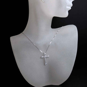 Orthodox cross with real diamonds