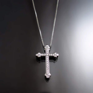 Orthodox Cross with Diamonds