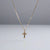 orthodox greek cross necklace gold