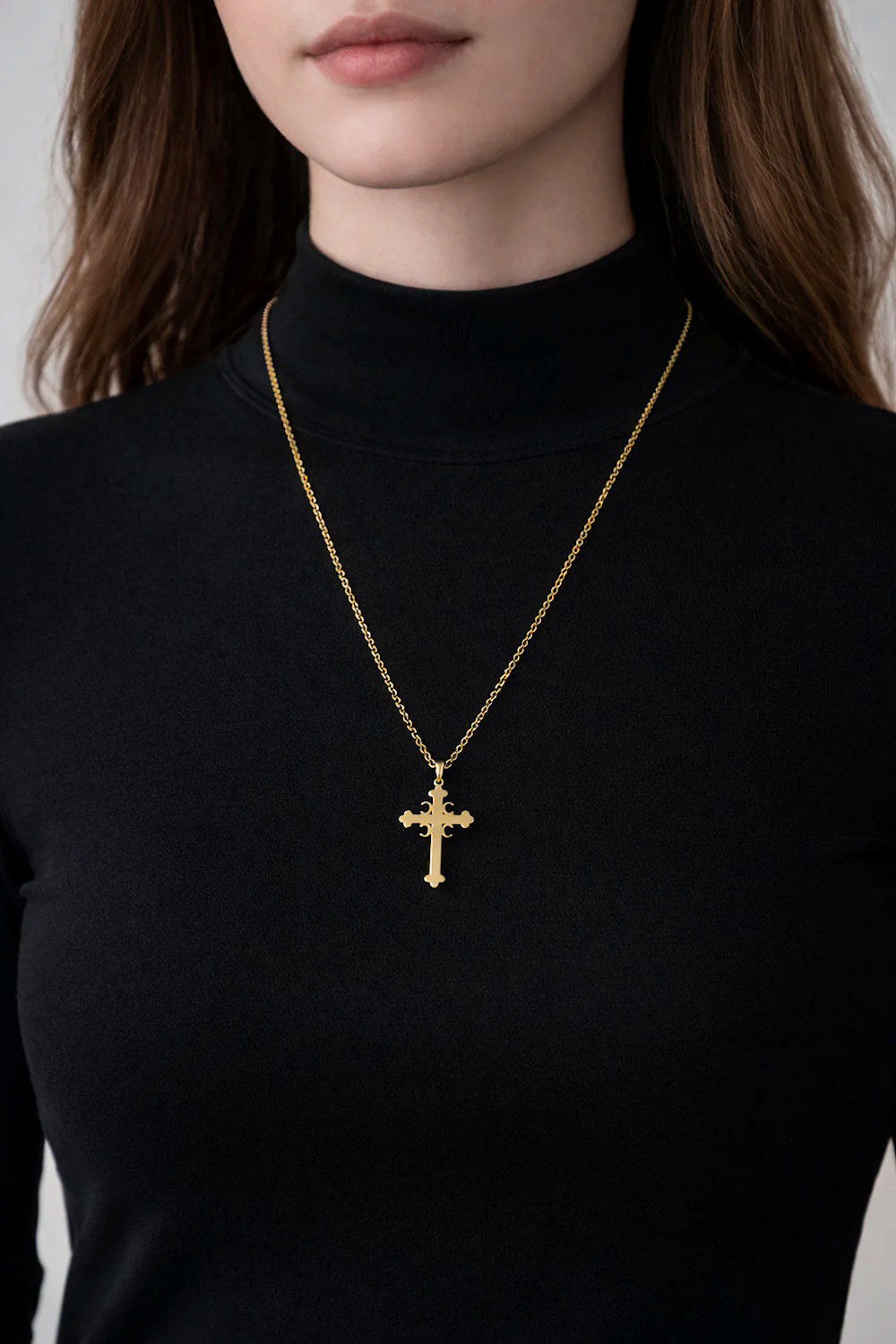 Serbian crosses in 14K gold