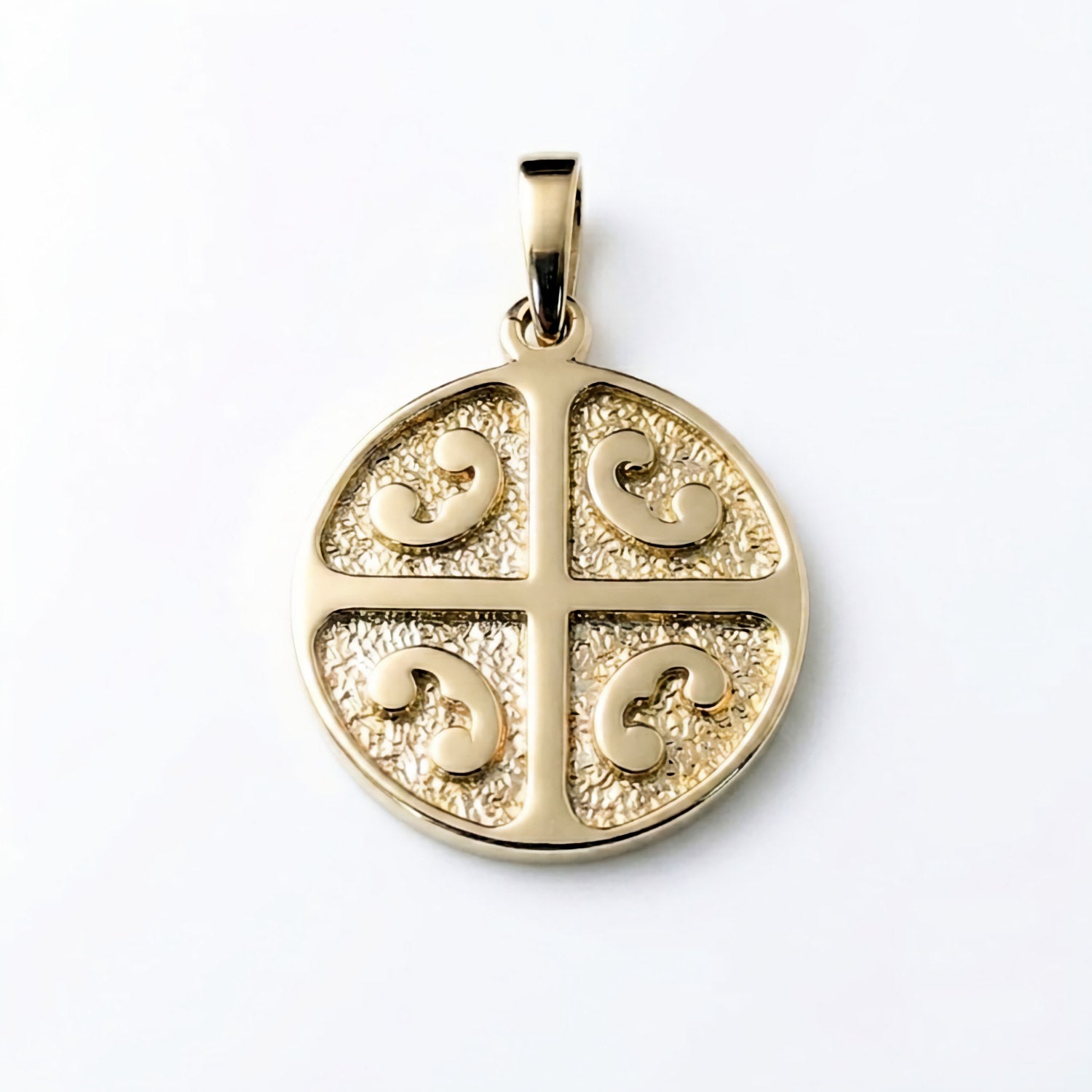 DO NOT DO 10coin pendant 美品 Serbian Orthodox 4 C Cross Medallion Pendant - Zoran Designs