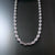 Silver necklace 4 mm puff gucci chain