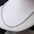 silver puff gucci chain necklace for ladies
