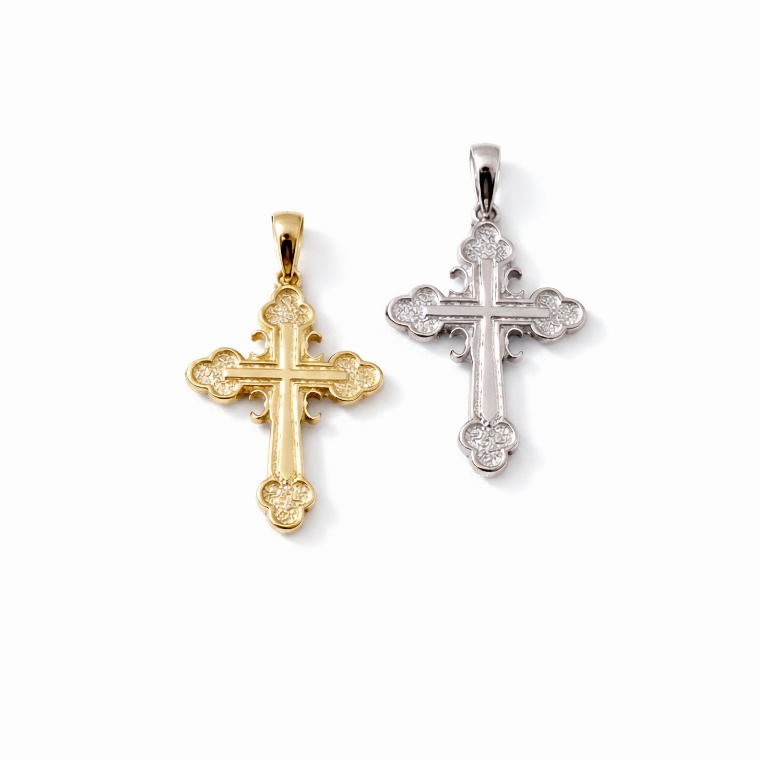 small gold Serbian orthodox crosses for babies and children