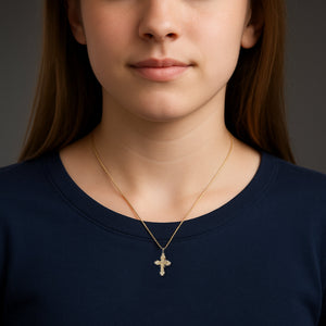 small serbian cross for girls