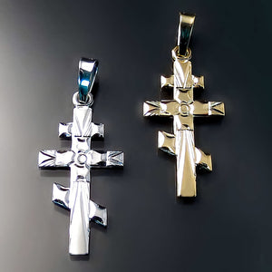 ukrainian russian baptismal orthodox cross pendants
