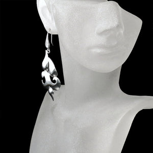 Silver Statement Earrings - Symphony