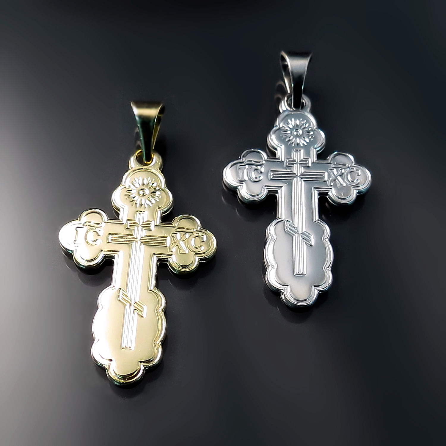 Crosses for Orthodox Baptism