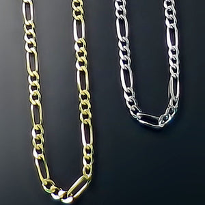 gold figaro chains