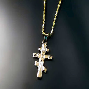 orthodox cross saint andrew style