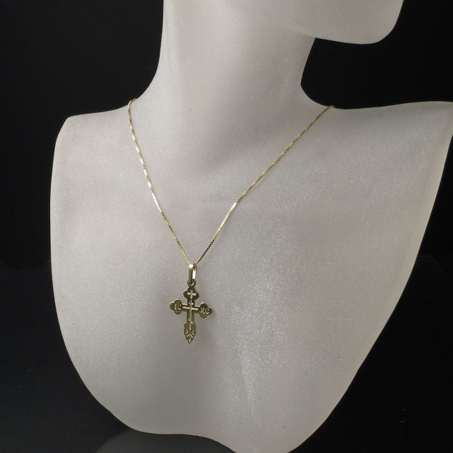 gold orthodox crosses online shop