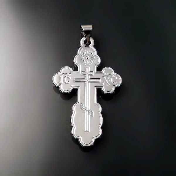 Baptismal Orthodox Cross Large St.Olga Zoran Designs