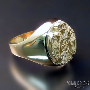 Serbian kruna ring