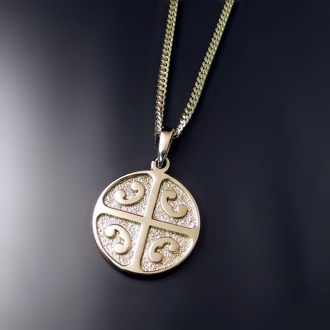 serbian orthodox cross pendant