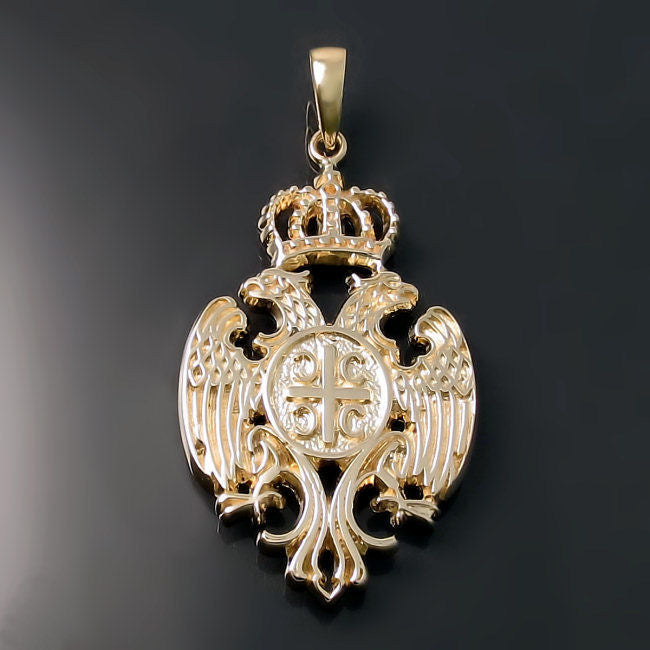 Srpska kruna privezak