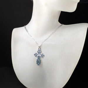 st.olga orthodox cross necklace